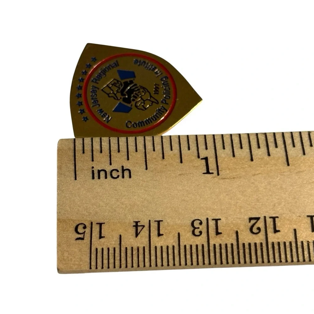 New Jersey Regional Community Policing Institute 1997 Pin Lapel Tie Tack Hat Pin